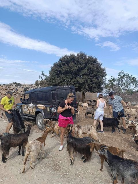 MALIA: Land rover Safari Lasithi Plateau and Zeus Cave - Apeselimi Dam and the Sunken Village of Sfentili