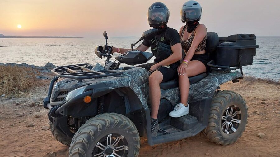 Malia: Off-Road Quad Safari Evening Tour with Dinner - Dinner in Malia: what you’re actually getting
