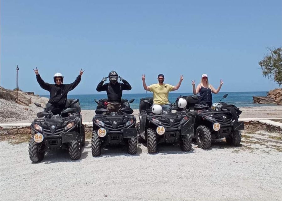 Malia: Off-Road Quad Safari Tour with Lunch and Transfers - Neapolis and the Swim Break: When Timing Makes the Day Feel Easy