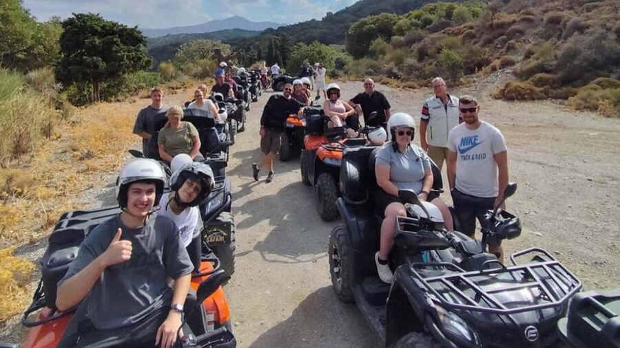 Malia: Off-Road Quad Safari Tour with Lunch and Transfers - Guides, Safety, and the Small-Group Feel (Nikos and Andrej)