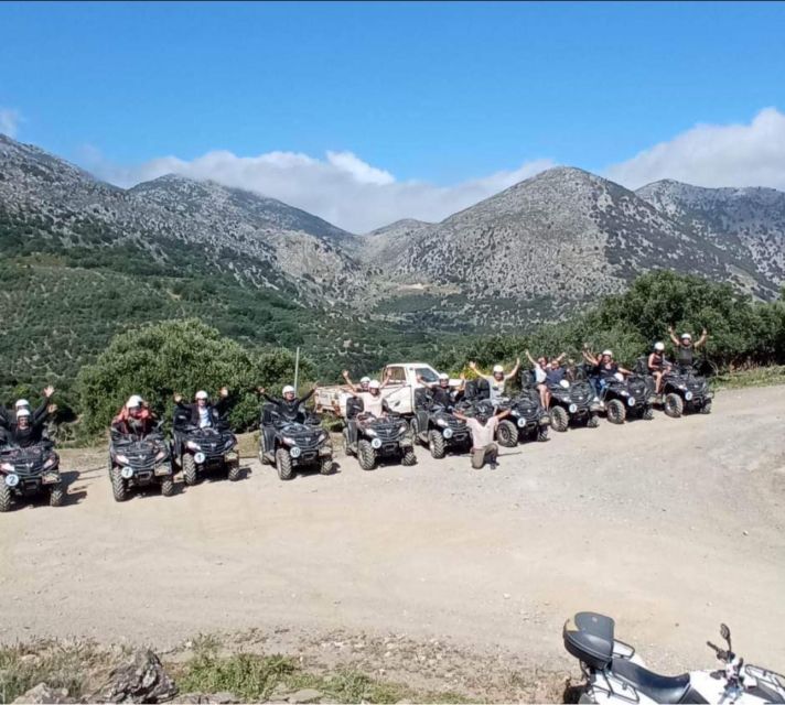 Malia: Off-Road Quad Safari Tour with Lunch and Transfers - What’s Included for $89: Transfers, Fuel, and Real Food