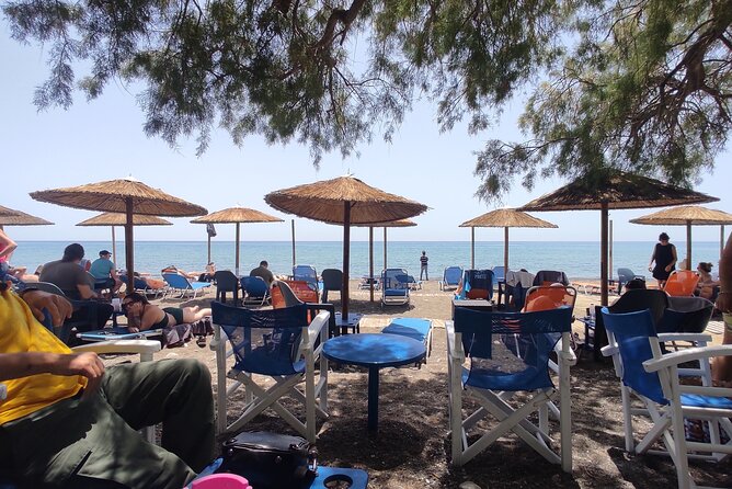 Matala Beach, Caves, and Winery Full-Day Tour from Heraklion - Matala village: hippie atmosphere, beach time, and cave tickets
