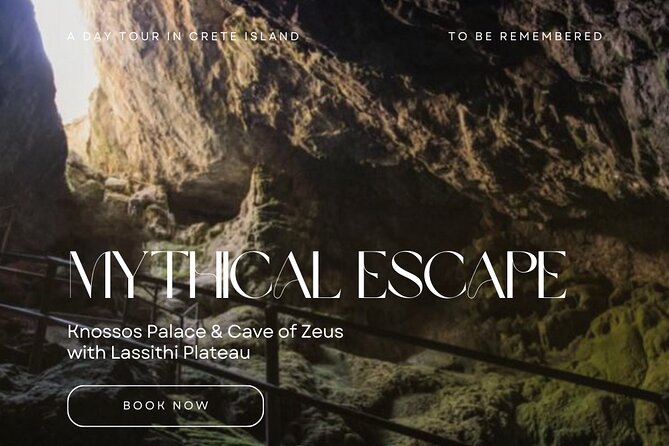 Mythical Escape: Zeus Cave & Knossos Palace with Lassithi Plateau from Heraklion - Palace of Knossos with a private guide: what to look for so it clicks