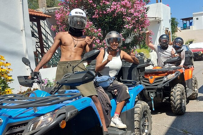 Quad Safari Off-Road Tour - Off-road uphill views at Profitis Ilias