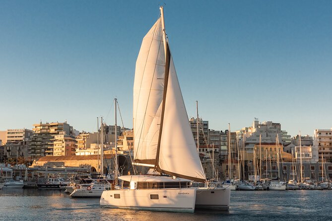 Rethymno: Sunset Catamaran Trip - Sushi & Open Bar - The Sunset Return: The Pink-Gold Part You Came For
