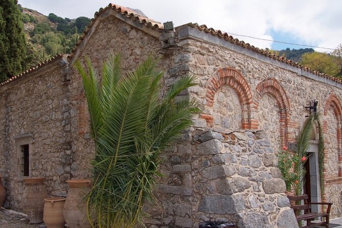Road-trip to Lasithi, Zeus Cave, Vidiani, Krasi & Olive Mill Farm - Vidiani Monastery: a calm culture stop with real atmosphere