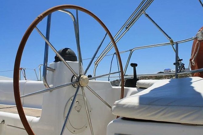 SAILING DAY 4.5h-5h or SUNSET 3h-4.5h from Hersonissos CRETE - Day sailing vs sunset routes: Dia island or the Bay of Saint George