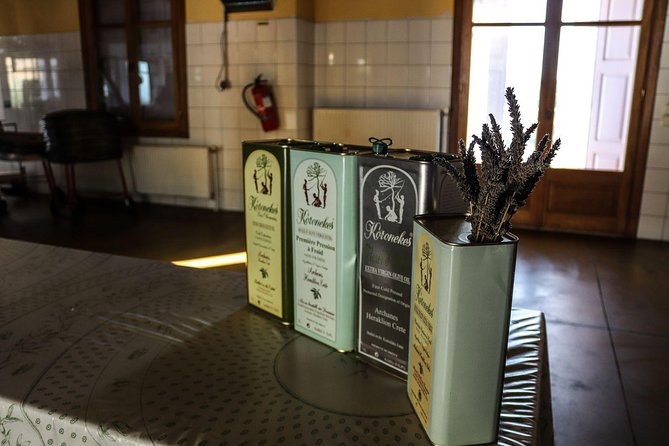 Semi Private Wine, Olive Oil, and Terroir Tour of Heraklion area with Tastings - Digenakis Winery: a real winery visit plus five wine tastings with mezze