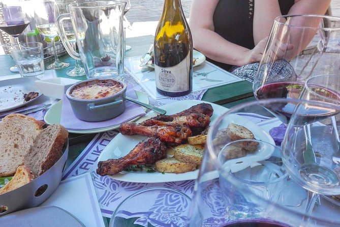Semi Private Wine, Olive Oil, and Terroir Tour of Heraklion area with Tastings - Archanes lunch: five glasses, paired starters to dessert, and a slower pace