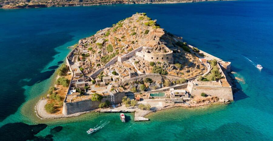 Spinalonga,Elounda,Ag.Nikolaos, Olive Factory From Heraklion - Your boat day and swim time in Elounda Bay