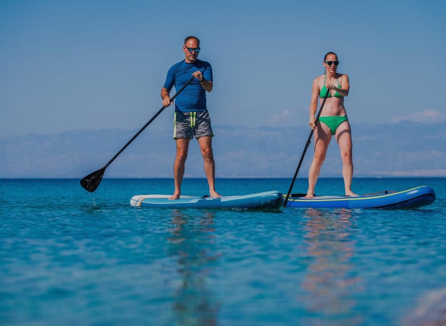 SUP Safari - Catamaran Cruise Dia Island & Gourmet Delights! - What the catamaran adds (besides shade)