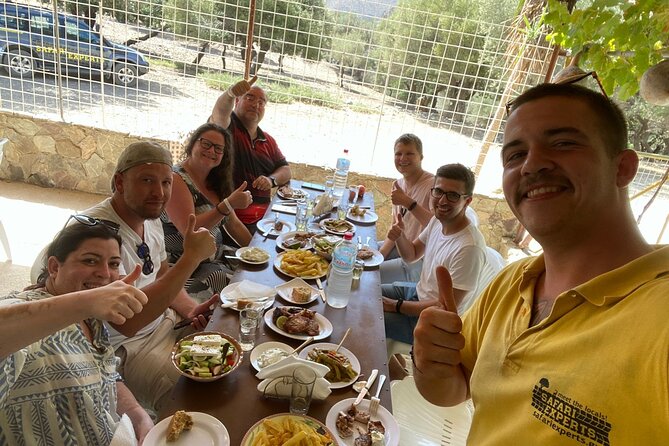 Trypiti beach and gorge Jeep Safari - Stop 2: Messara plain and Libyan Sea views—quick photos, big feeling